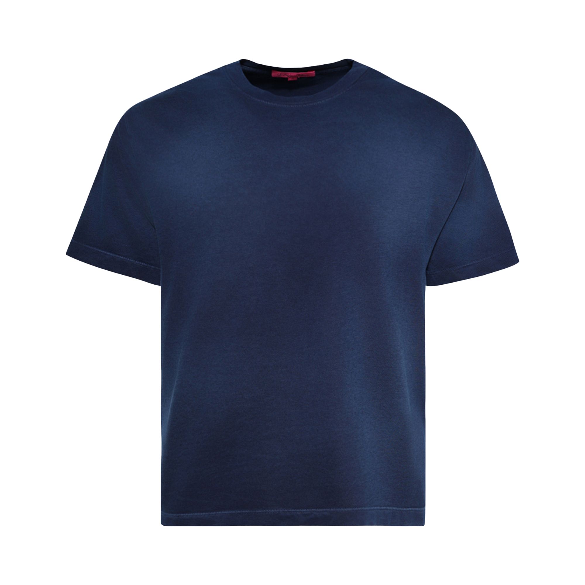 Pre-owned The Elder Statesman Sunbleached Oversized Tee 'new Blue' | Men's Size S