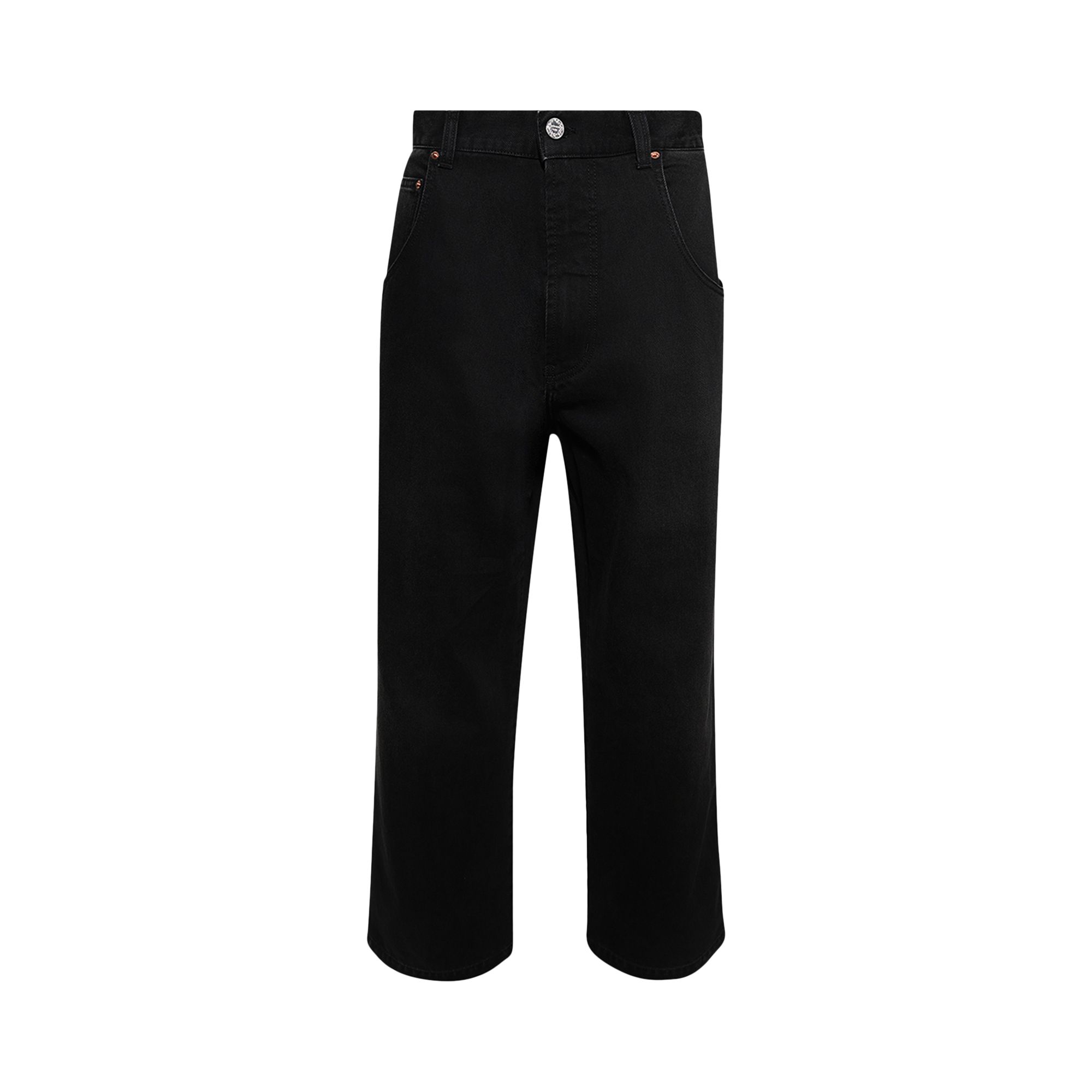 Pre-owned Vetements Hip-hop Jeans 'vintage Black' | Men's Size 34