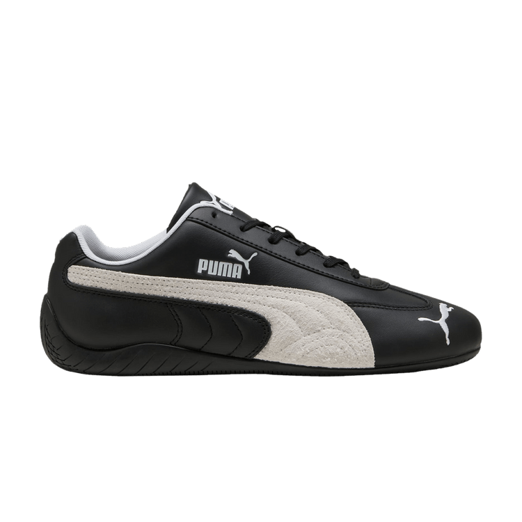 Buy Puma Speedcat Leather 'Black White Suede Stripe' - 403175 02 | GOAT