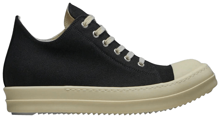 Buy Rick Owens Wmns Concordians DRKSHDW Canvas Low 'Black