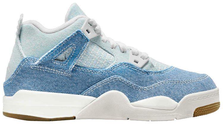 Air Jordan 4 Retro TEX PS Worn Blue Denim