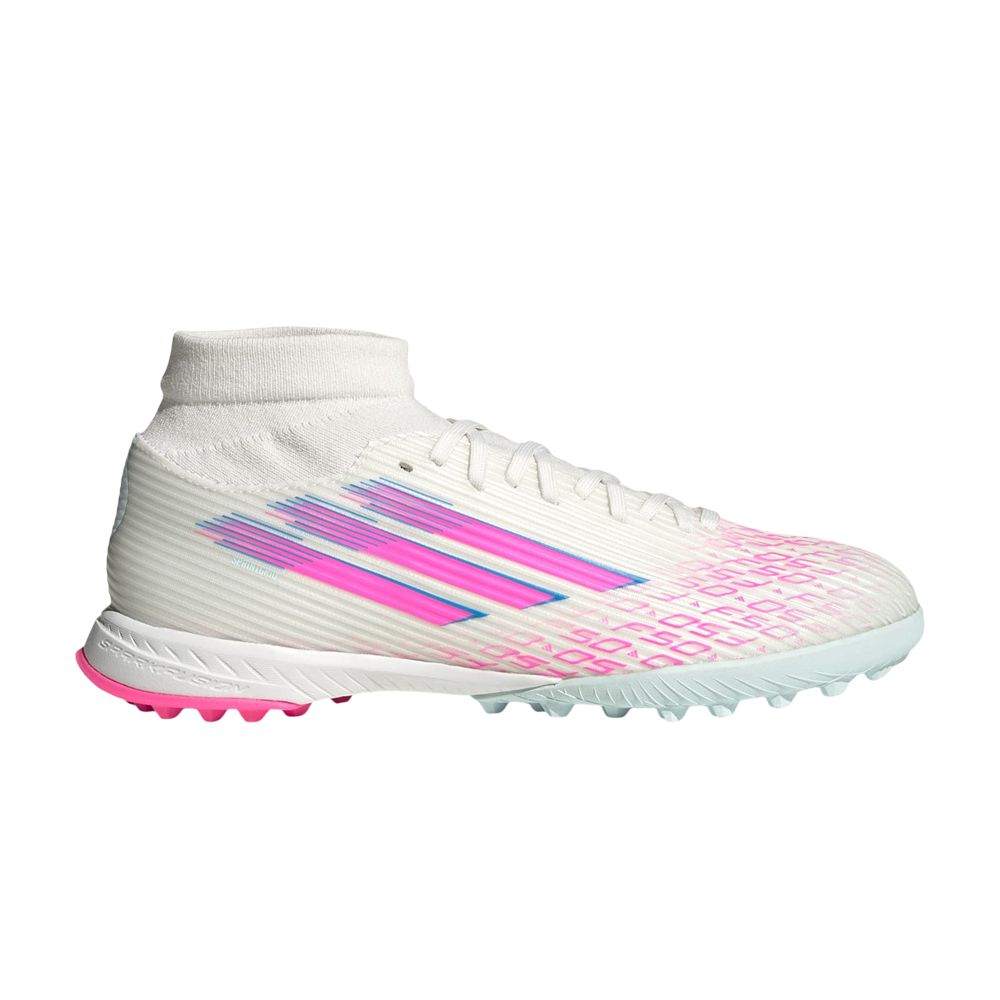 Pre-owned Adidas Originals Adidas Wmns Adizero F50 Sparkfusion League Tf 'future Icons Trinity Pack' | White | Women's Size 10