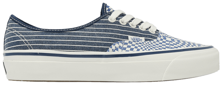 Vans Authentic 44 LX Checker Stripe   Teal