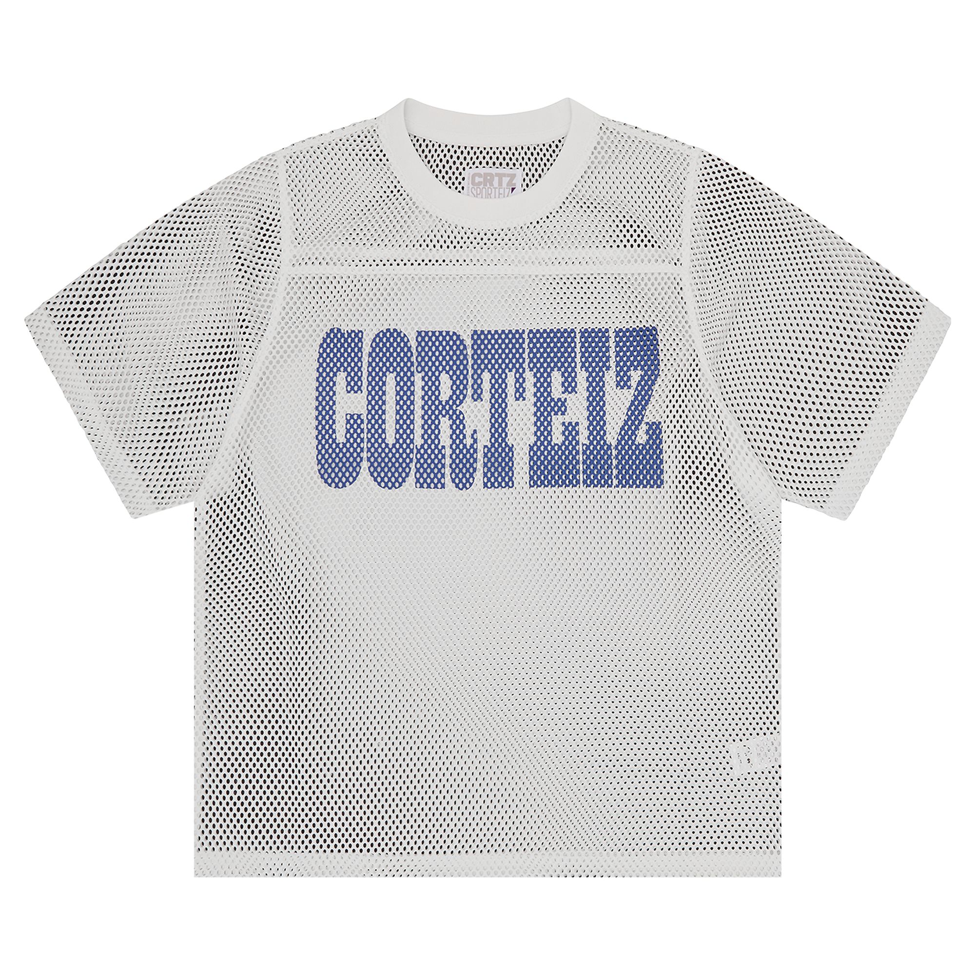 Pre-owned Corteiz Western Open Mesh Jersey 'white' | Men's Size L