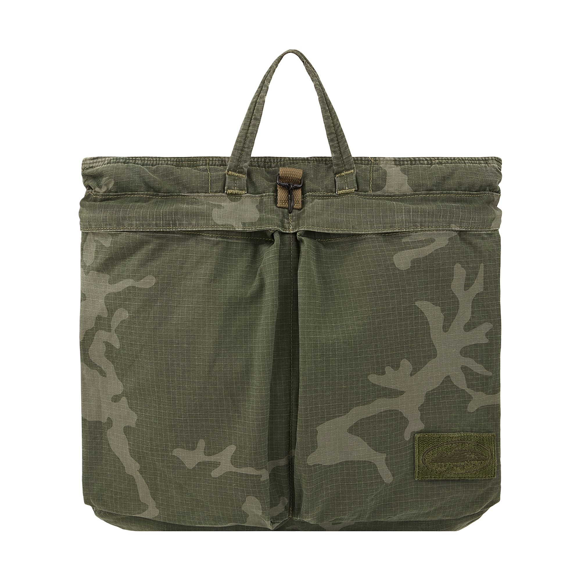Pre-owned Corteiz Guerillaz Helmut Bag 'green Camo' | Men's Size Onesize