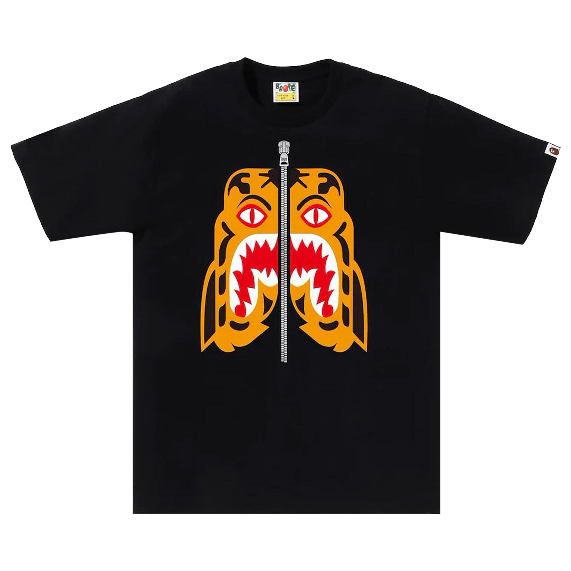 Pre-owned Bape Tiger Tee 'black' | Men's Size S