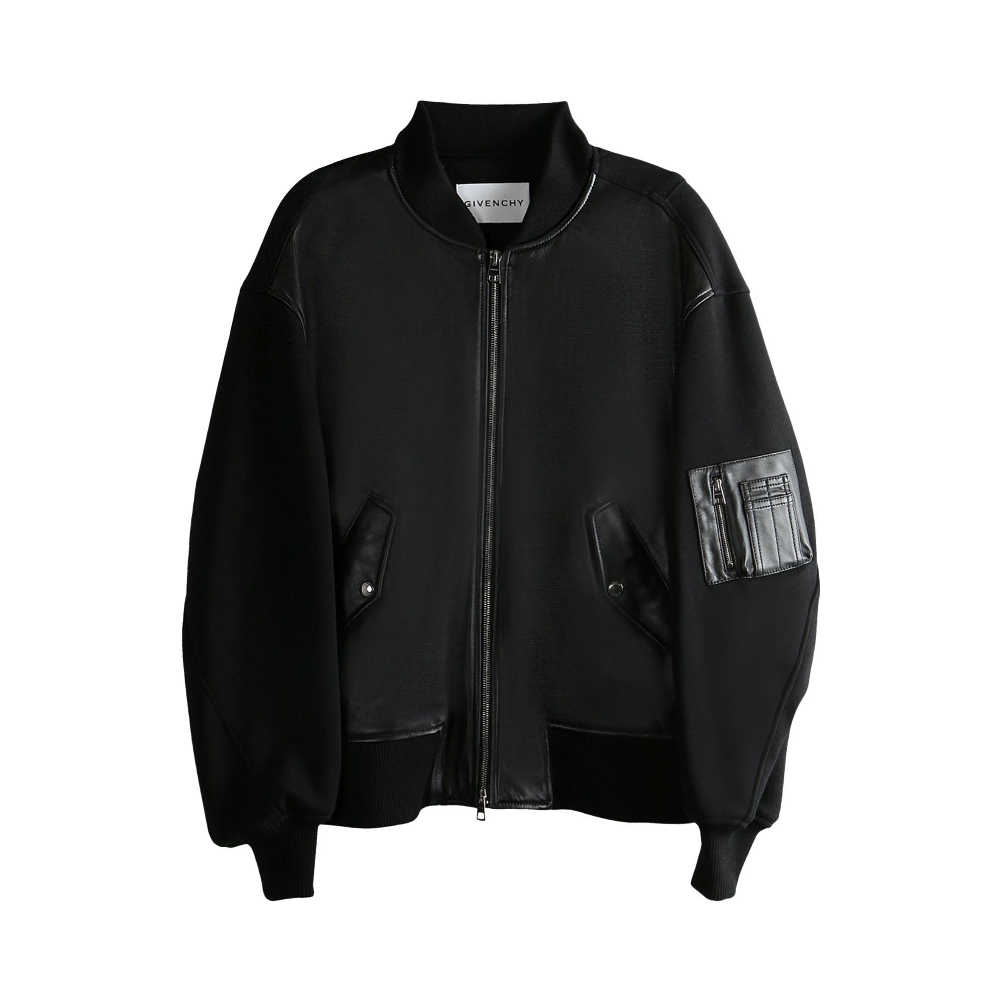 Pre-owned Givenchy Couture Seam Bomber Jacket 'black' | Men's Size M