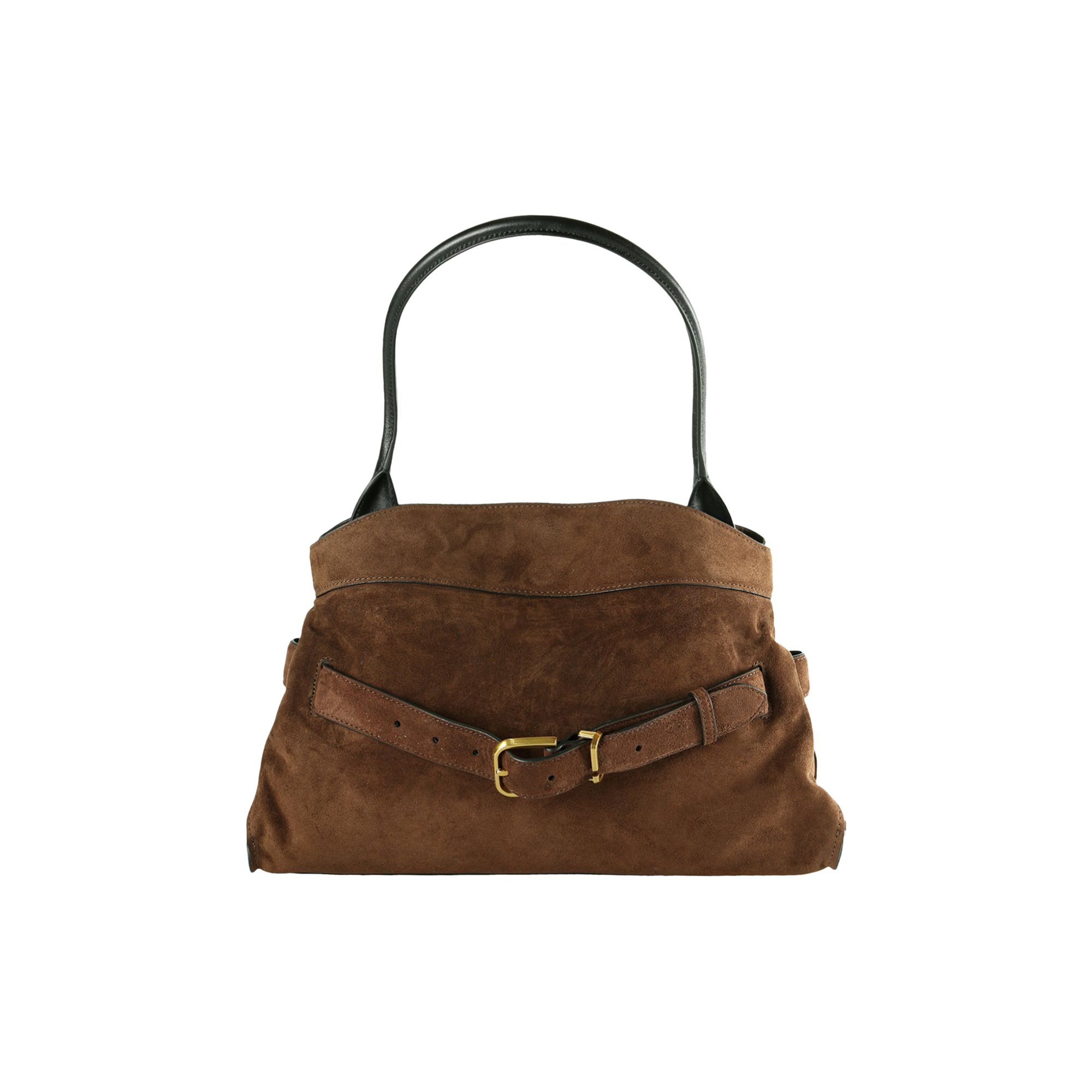 Pre-owned Marc Jacobs Satchel Suede Dakota Bag 'dark Brown' | Women's Size Onesize