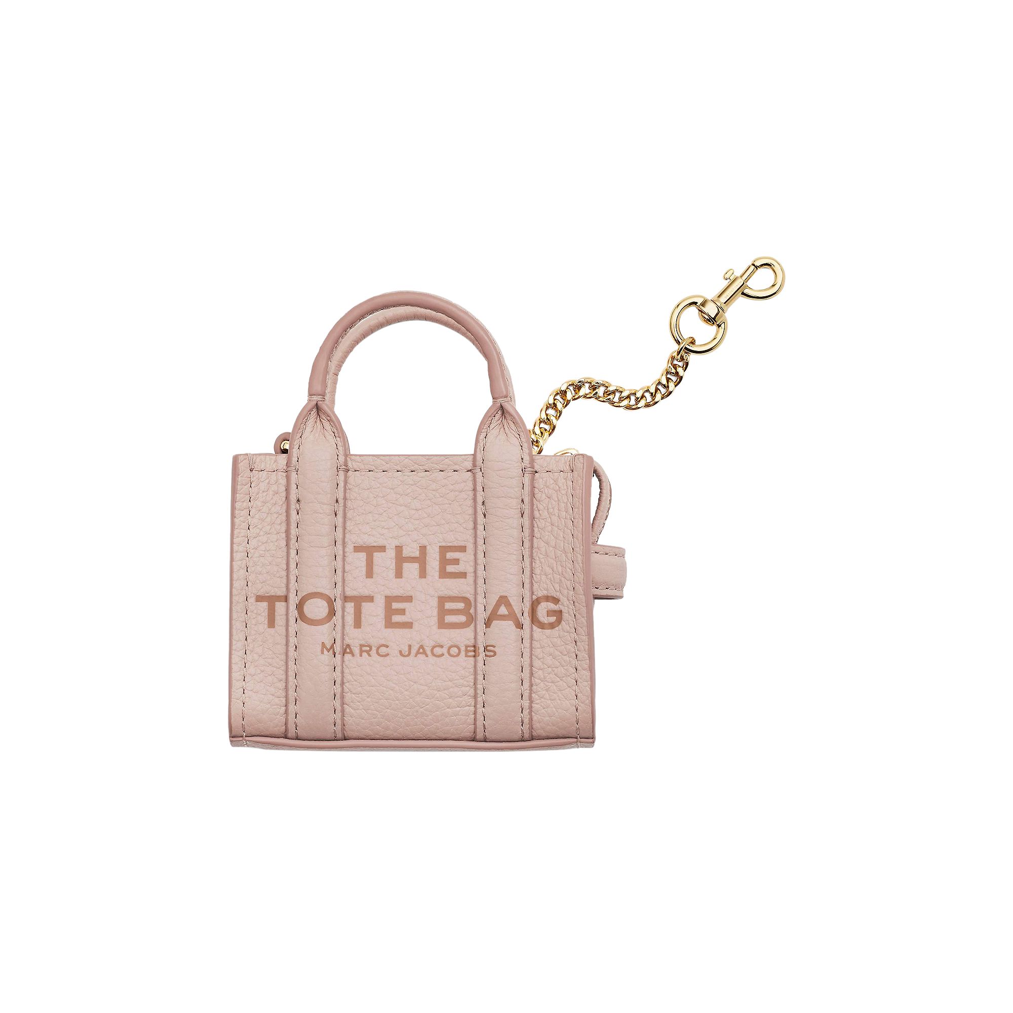 Pre-owned Marc Jacobs Nano Tote Charm Bag 'rose' | Red | Women's Size Onesize