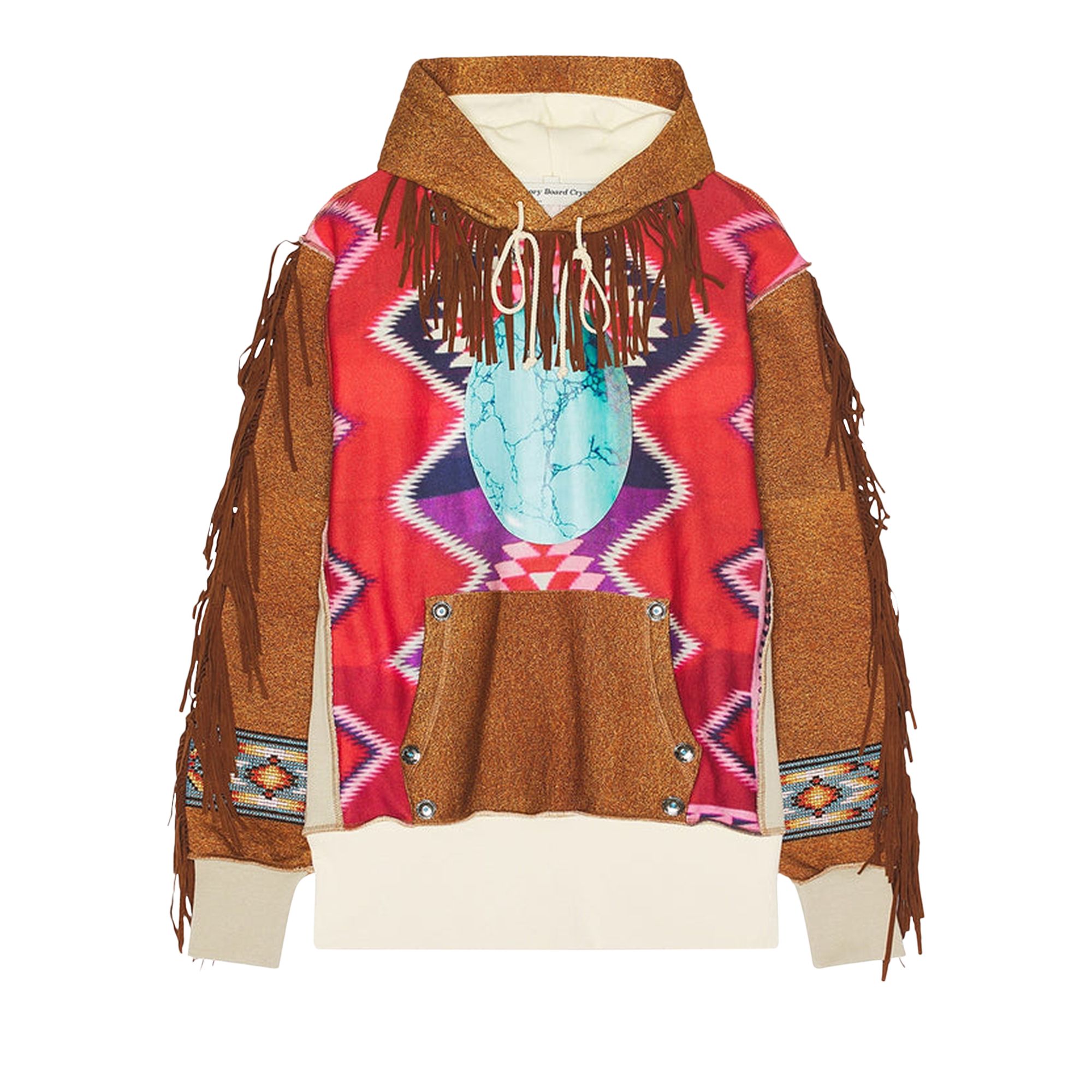 Pre-owned Advisory Board Crystals Birthstone #12 December Hoodie 'brown/multicolor' | Multi-color | Men's Size