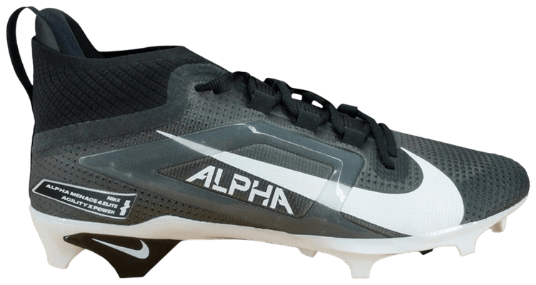 Nike Alpha Menace Elite 4 Black White