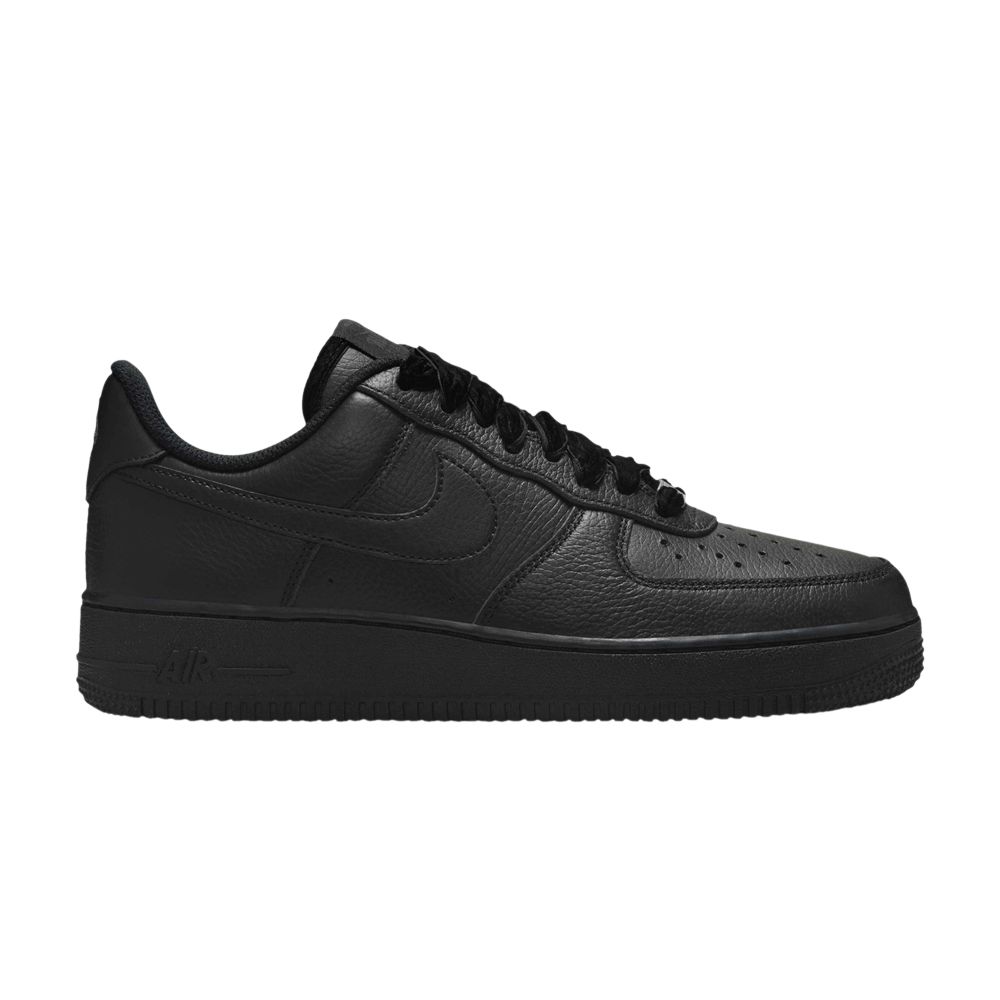 Pre-owned Nike Wmns Air Force 1 Low 'black Velvet Laces' | Women's Size 8