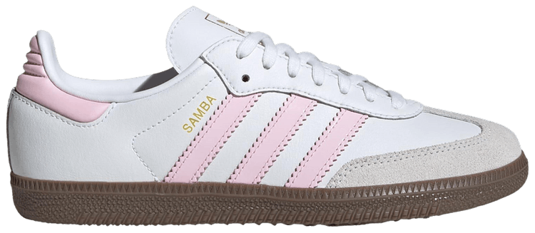 adidas Samba OG J White Clear Pink Gum