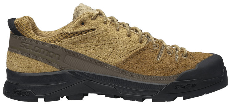 Salomon X ALP Suede Bronze Brown Wood Thrush