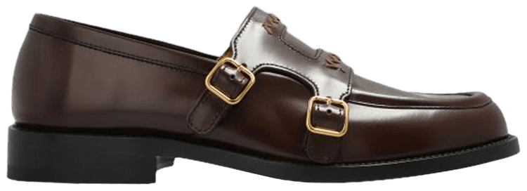 Marni Wmns Bambi 30 Double Buckle Loafer Henne
