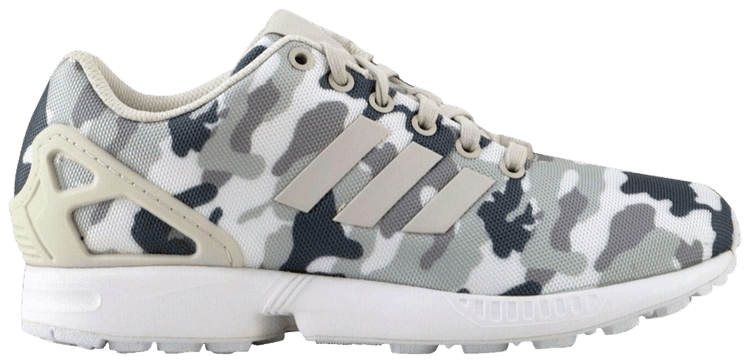 ３boxes adidas ZX Flux Deep Forest Camo Men's - B34139 - US