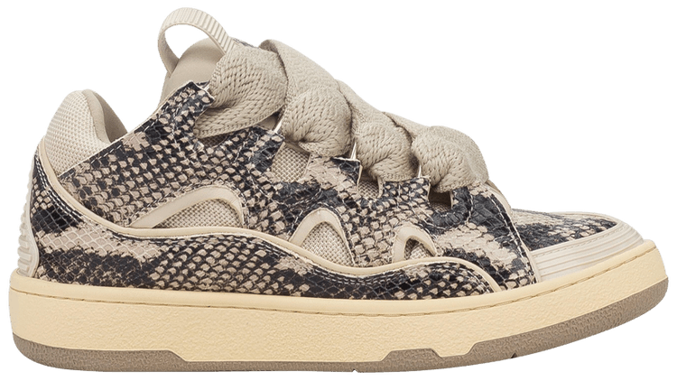 Lanvin Wmns Curb Sneakers Python