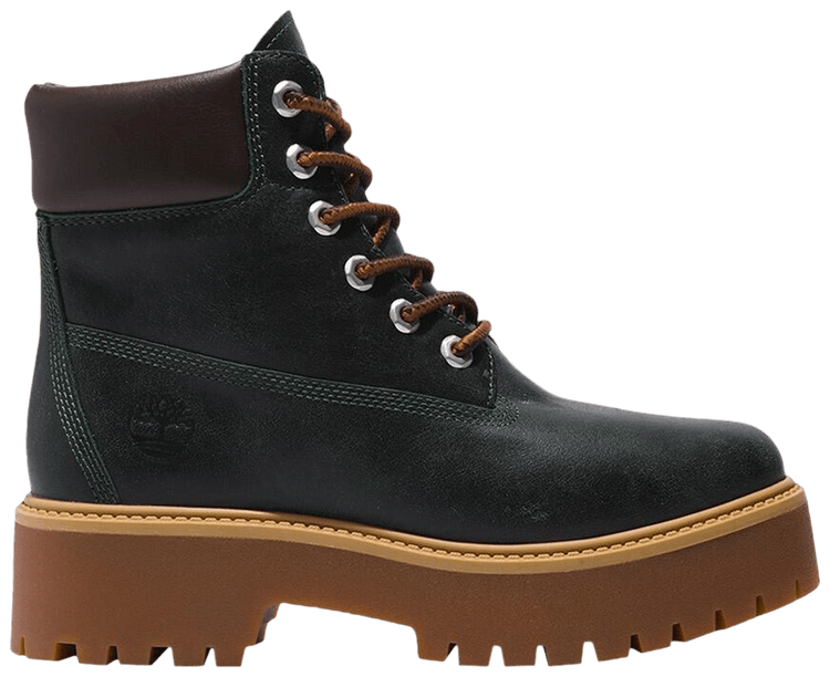 Timberland Wmns Stone Street 6 Inch Premium Waterproof Platform Boot Green