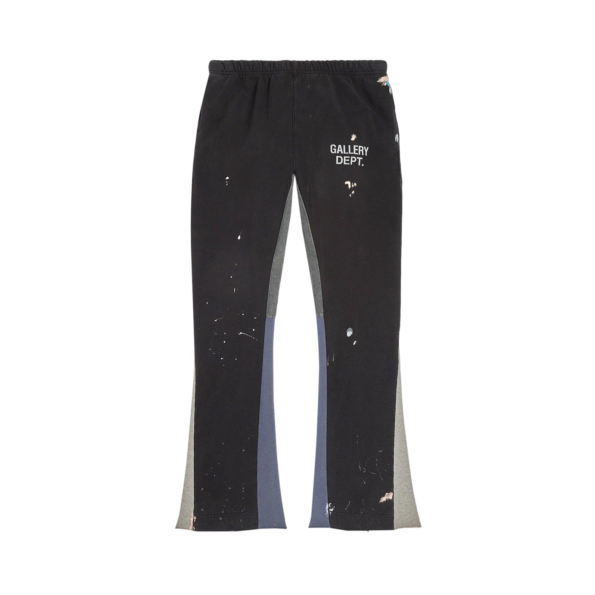 Pre-owned Gallery Dept. Gd Painted Flare Sweatpant 'vintage Black' | Men's Size M