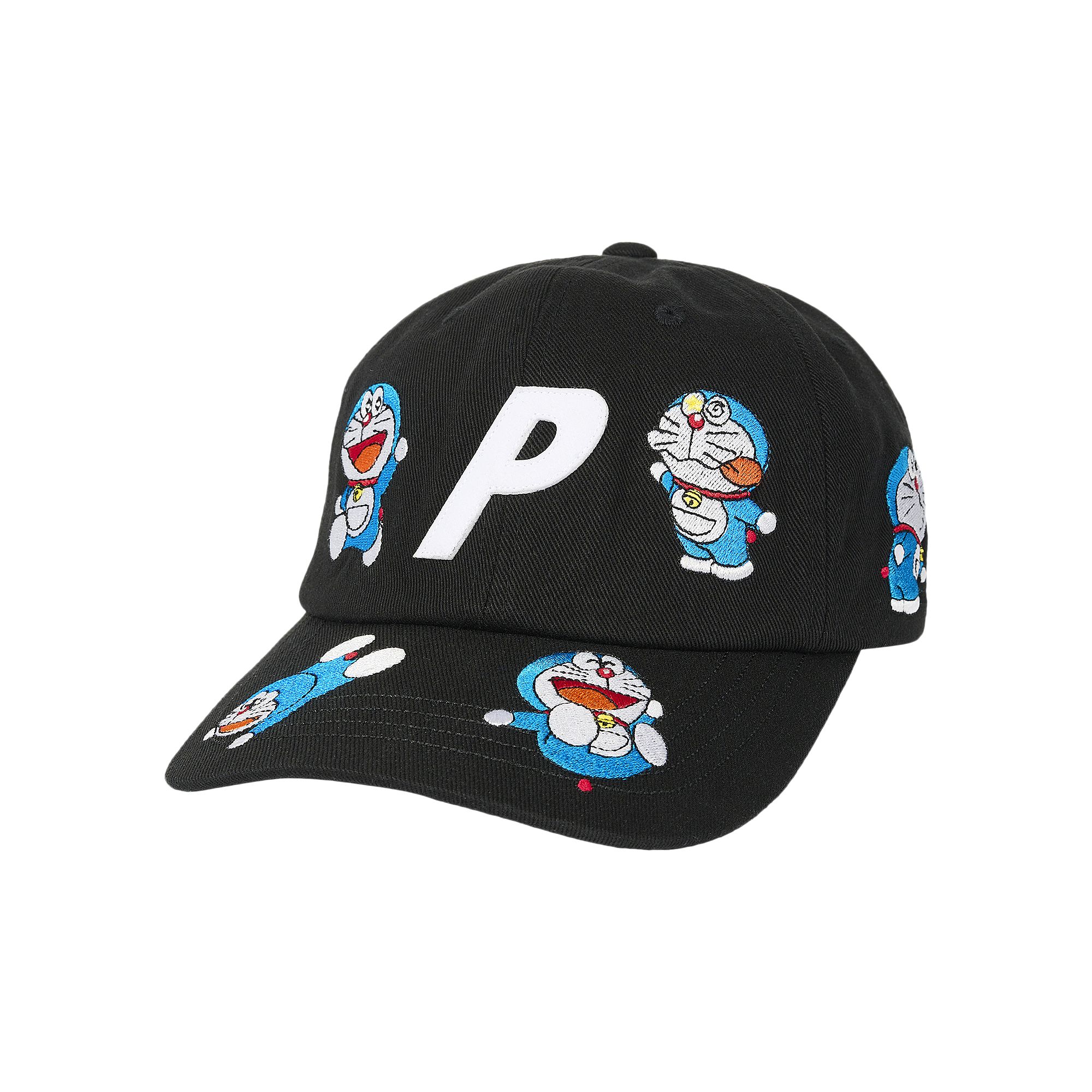 Pre-owned Palace X Doraemon 6-panel 'black' | Men's Size Onesize