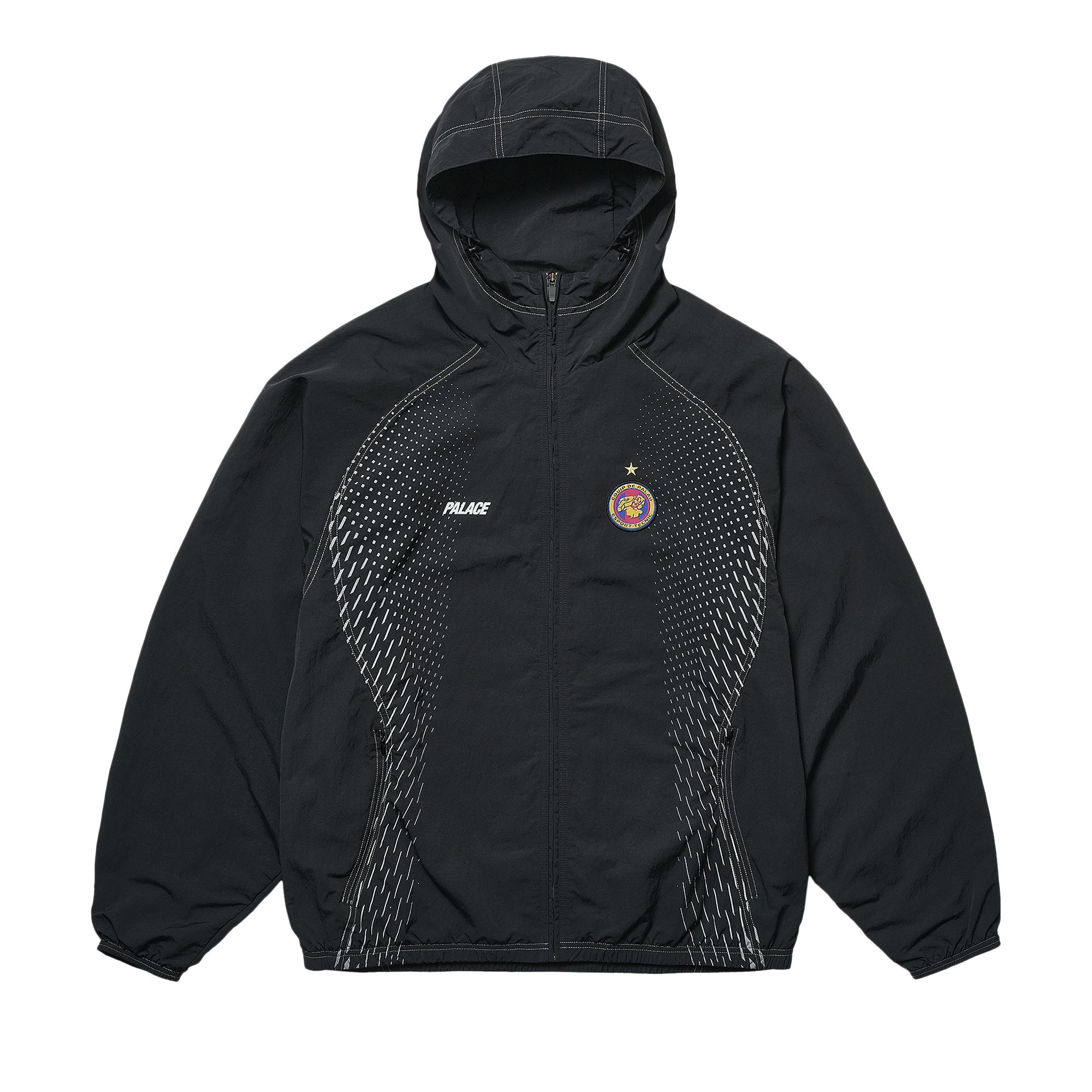 Pre-owned Palace Pro Team Hooded Shell Jacket 'black' | Men's Size L
