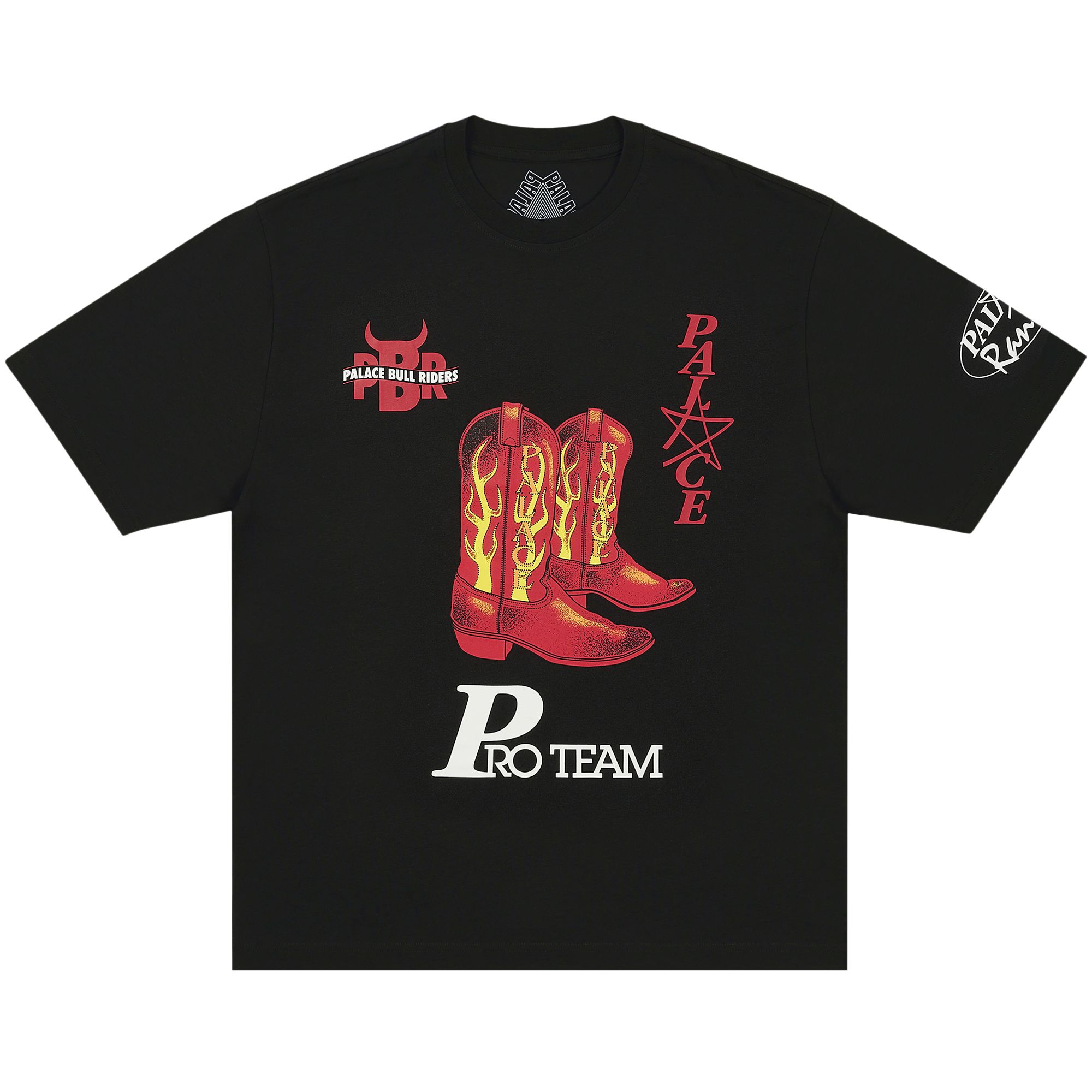 Pre-owned Palace Rodeyo T-shirt 'black' | Men's Size L