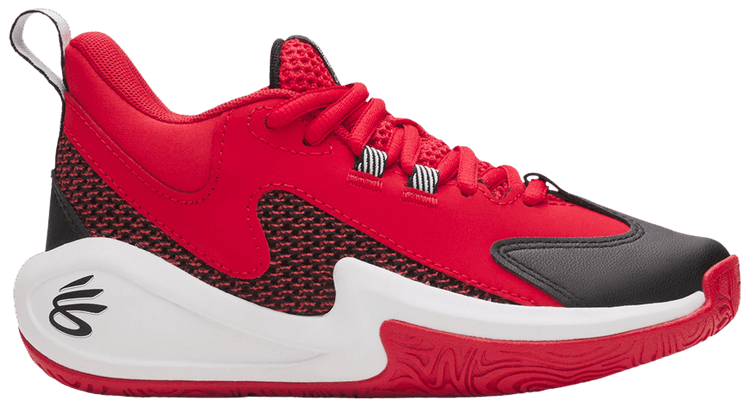 Under Armour Curry 3Zer0 25 SDE PS Red White Black