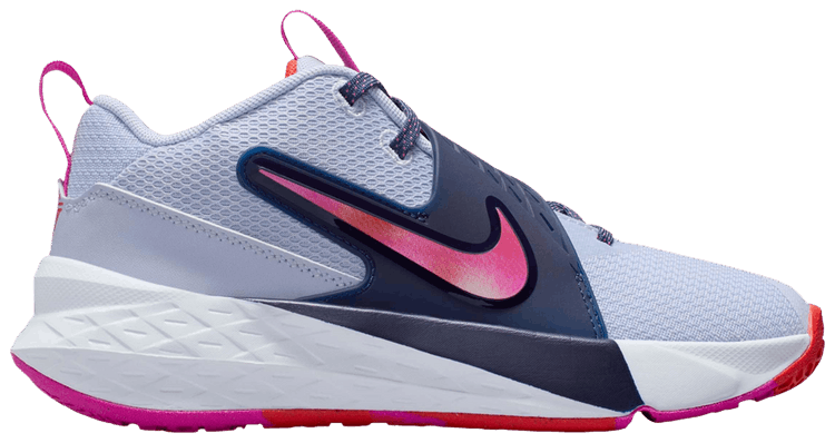 Nike Team Hustle D12 GS Ghost Fire Pink