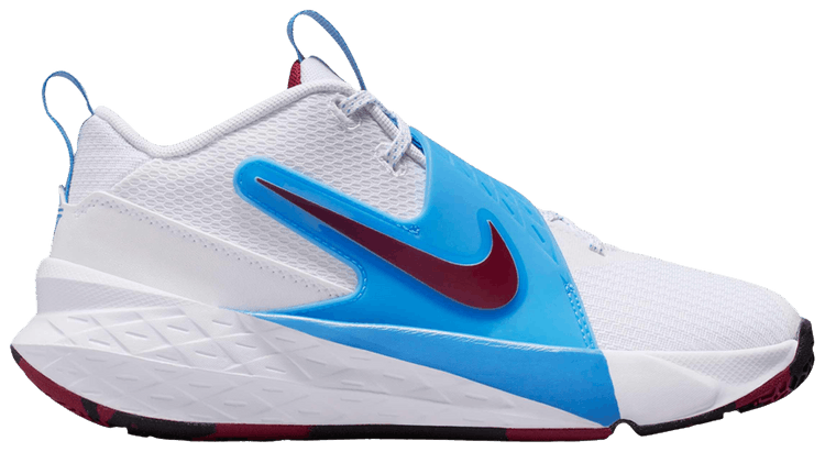 Nike Team Hustle D12 GS University Blue Team Red