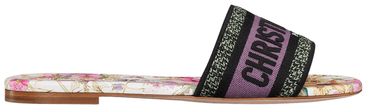 Dior Wmns DWay Slide Floral