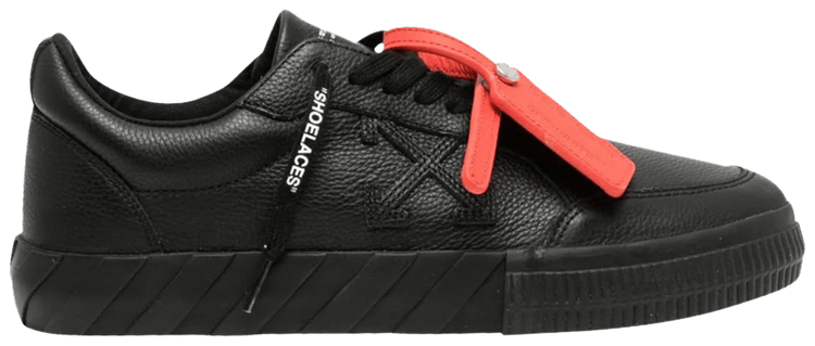 Off White Vulc Sneaker Triple Black Leather