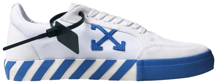 Off White Vulc Sneaker White Blue