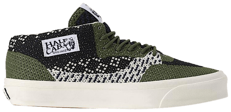 Vans Half Cab 33 Engineered Knit Pine Forest Green