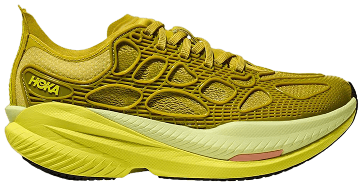 HOKA Mach X Caged Pea Green
