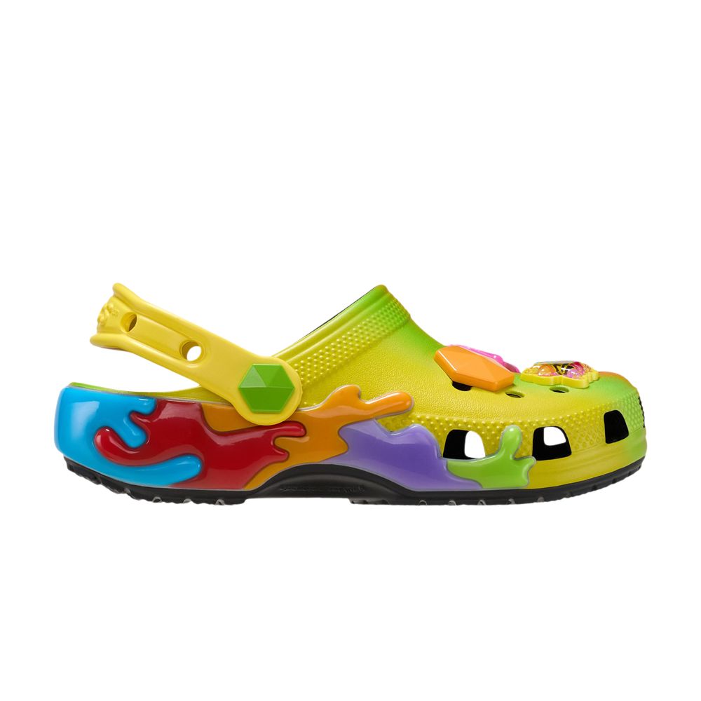 Pre-owned Crocs Gushers X  Classic Clog Kids 'tropical Flavors' | Multi-color | Kid's Size 6 In Multicolor
