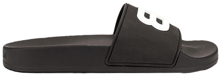 Balenciaga Wmns Pool Slides Black White