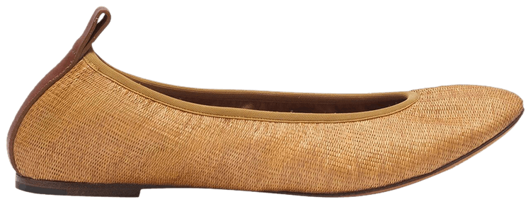 Lanvin Wmns The Ballerina Flat Marron