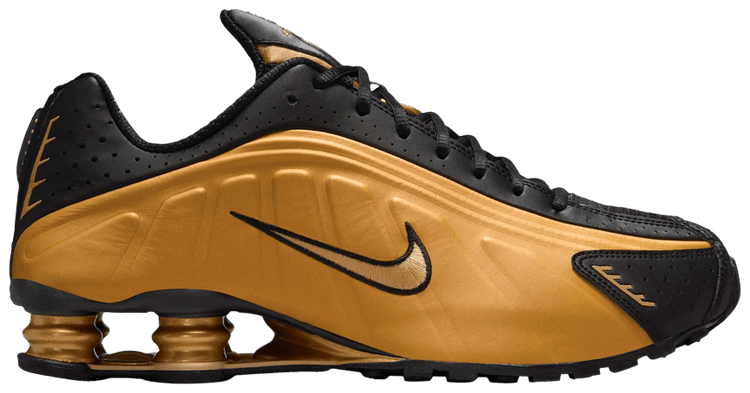 Nike Shox R4 Metallic Gold