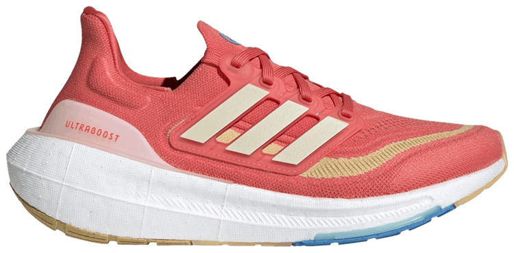 Adidas Wmns UltraBoost Light Blue Burst Pink Mismatched