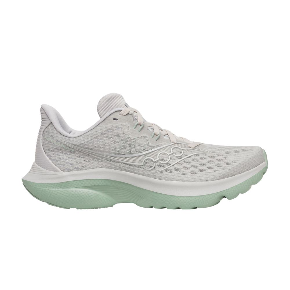 Pre-owned Saucony Wmns Kinvara 16 'arctic Aloe' | Grey | Women's Size 5 In Gray