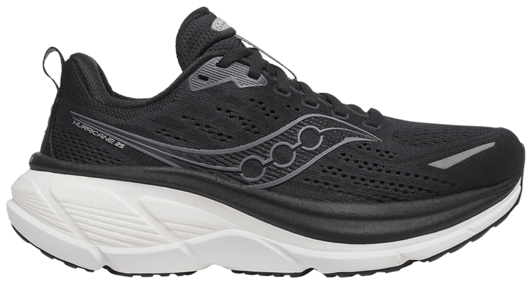 Saucony Wmns Hurricane 25 Black White