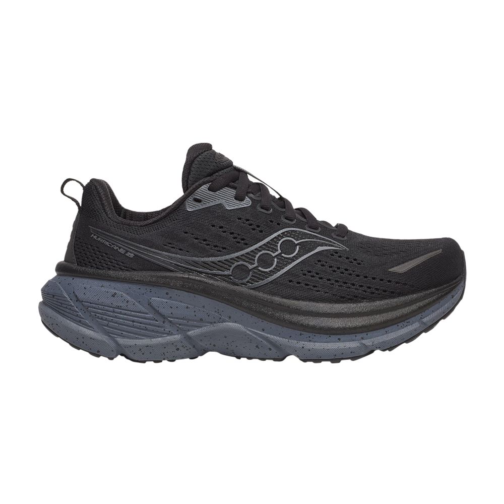 Pre-owned Saucony Wmns Hurricane 25 'black Shadow' | Women's Size 11.5