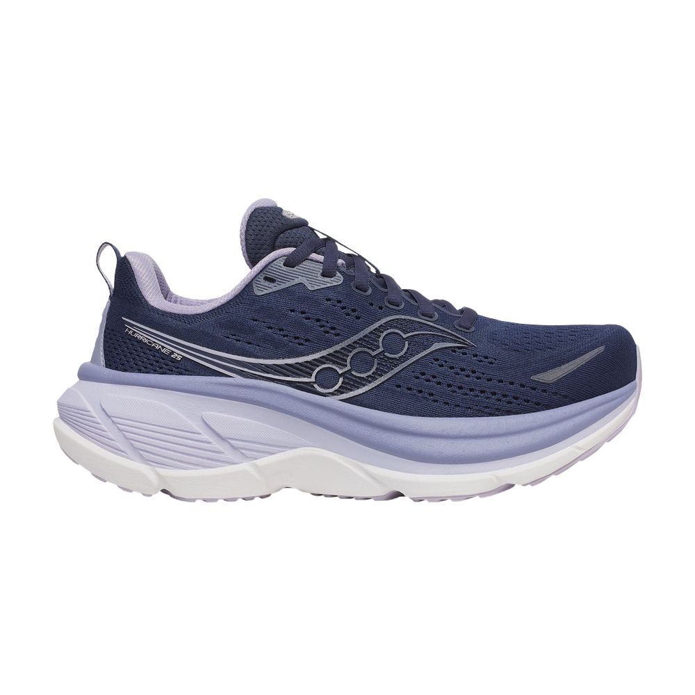 Pre-owned Saucony Wmns Hurricane 25 'navy Aster' | Blue | Women's Size 5.5