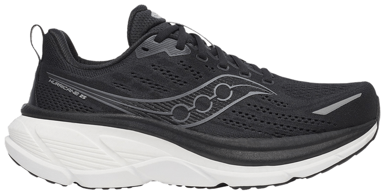 Saucony Hurricane 25 Black White