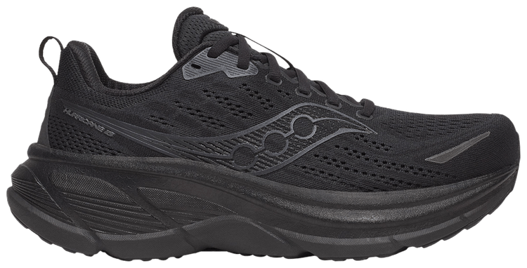 Saucony Hurricane 25 Triple Black