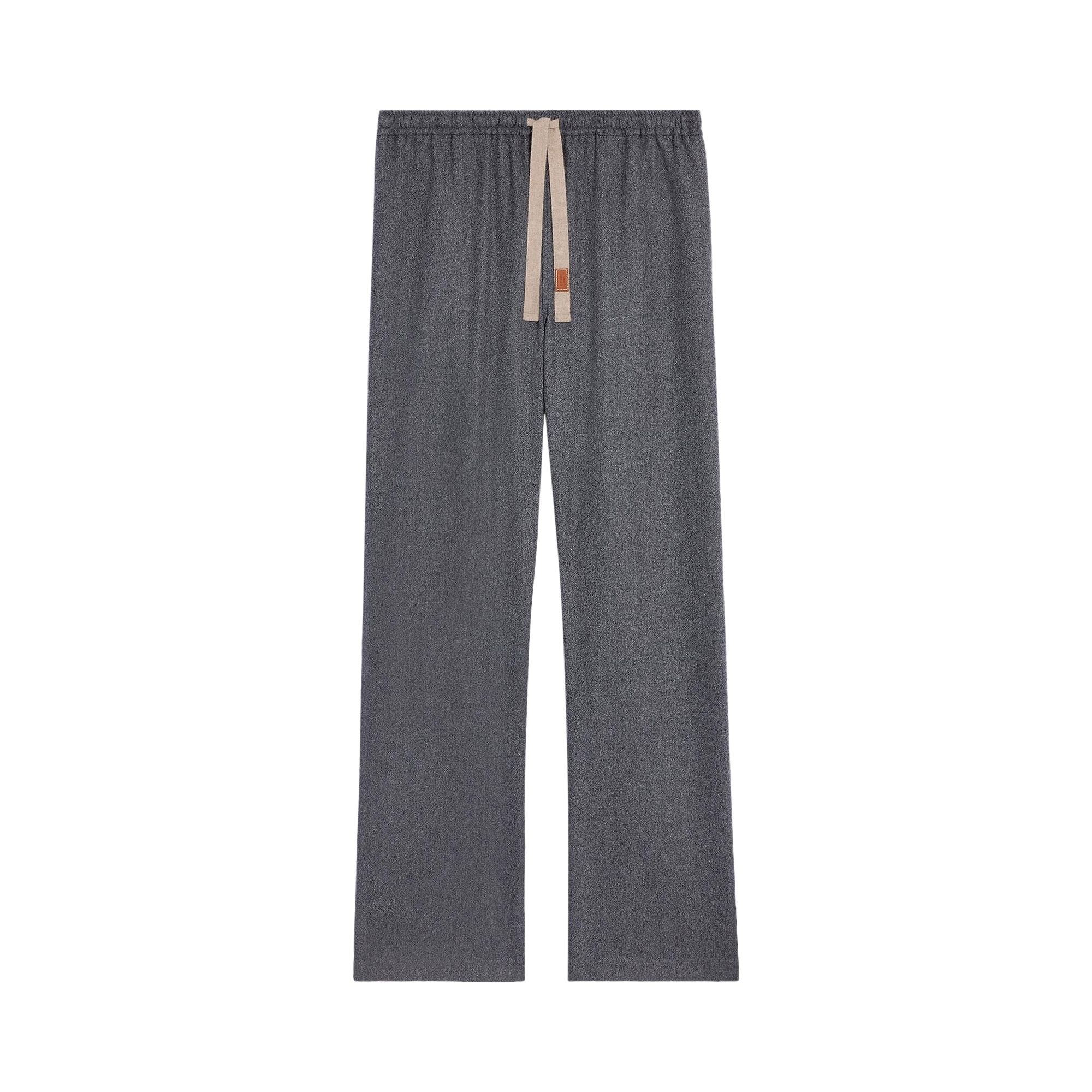 Pre-owned Celine Drawstring Trousers 'grey' | Men's Size 48 In Gray