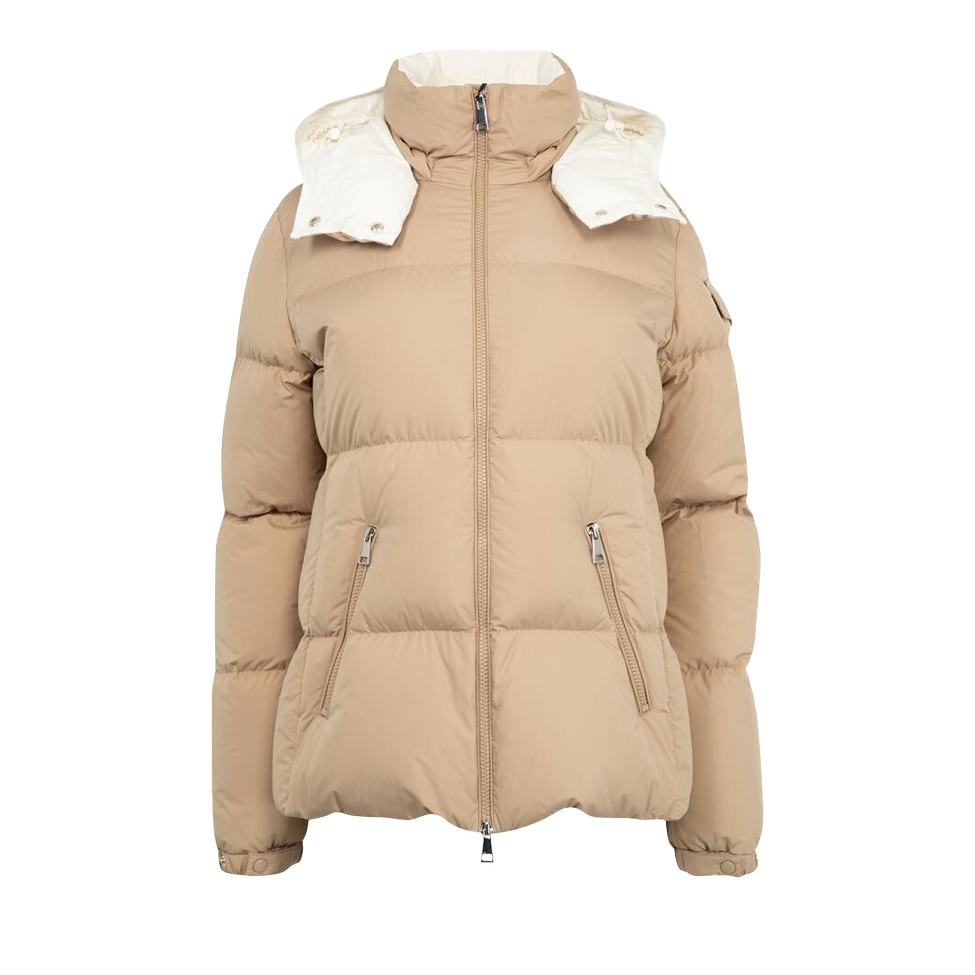 Pre-owned Moncler Fourmines Jacket 'tan' | Brown | Women's Size 0
