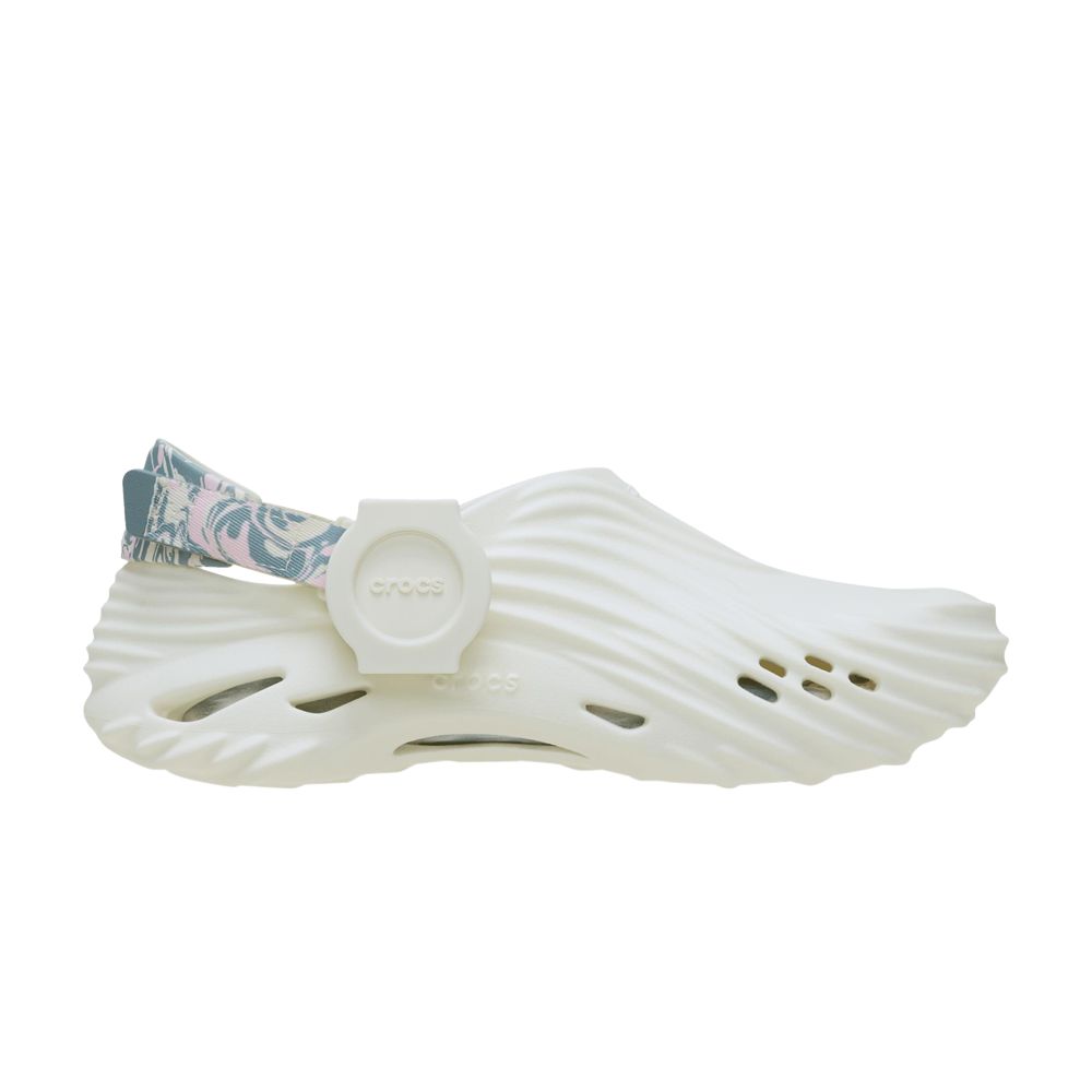 Pre-owned Crocs G-shock X Echo Wave 'glow In The Dark' | Cream | Men's Size 11 In White