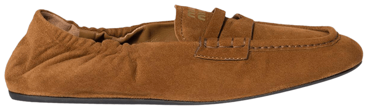 Miu Miu Wmns Suede Loafer Rovere