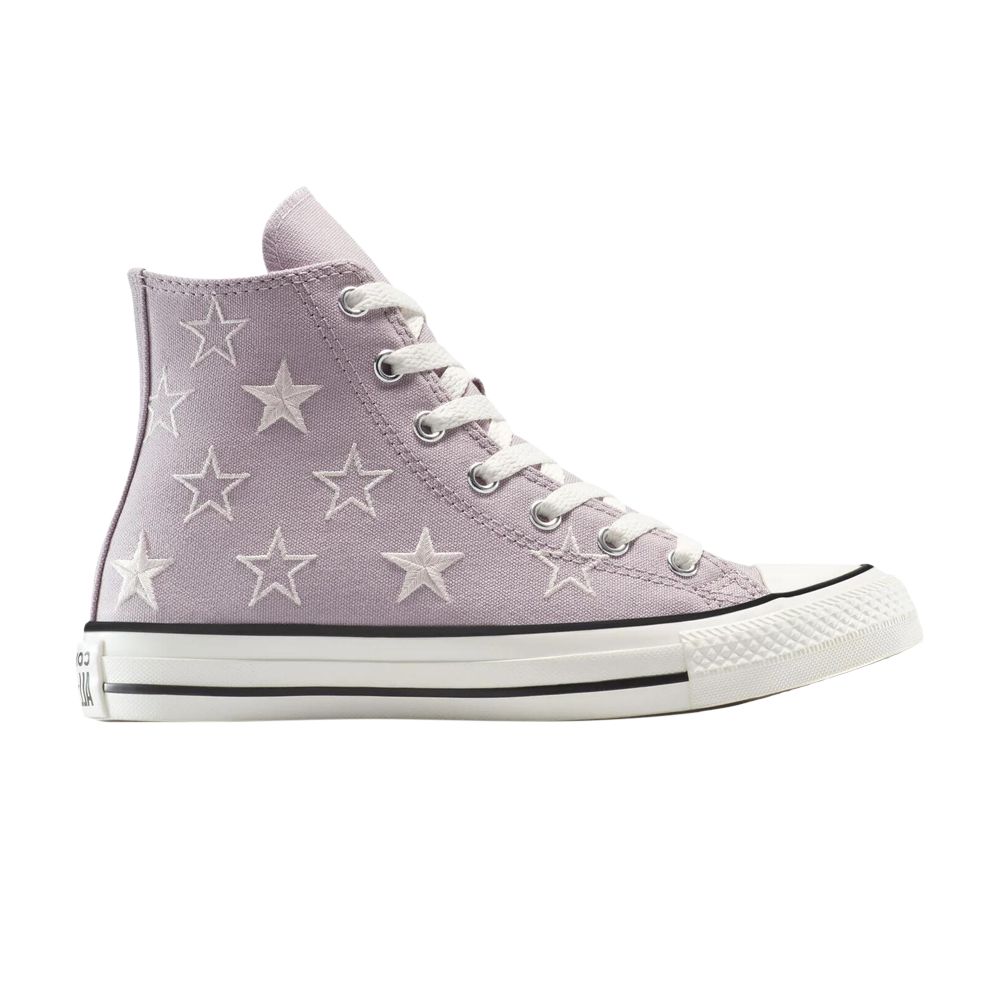 Pre-owned Converse Chuck Taylor All Star High Gs 'starry' | Grey | Kid's Size 5.5 In Gray